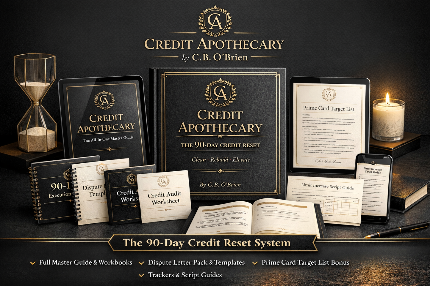 Credit Apothecary: The Beginner’s Credit Reset, a Simple 90-Day Plan to Improve Your Credit Safely